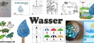 Projekt Wasser Ideen und Bastelideen für Kindergarten und Kita