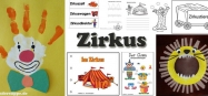 Projekt Zirkus Basteln und Spielen Ideen fuer Kindergarten und Kita